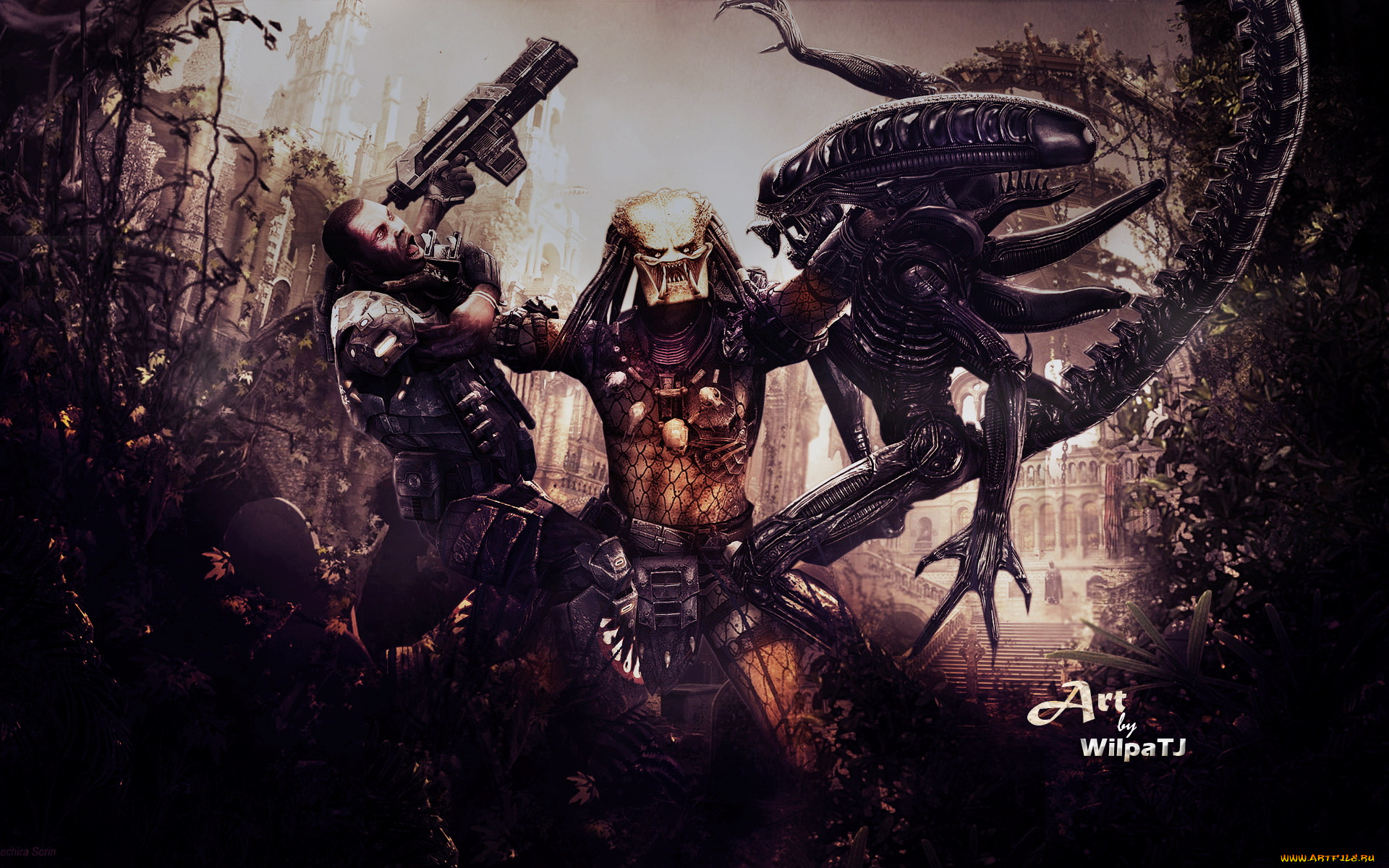 , , aliens, vs, predator